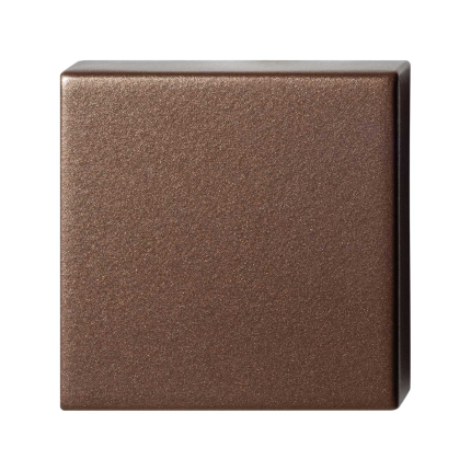 Blinde rozet GPF1102.A2.0900 50x50x8 mm Bronze blend