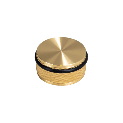 Buster and Punch Cross deurstopper vloer messing 54 mm