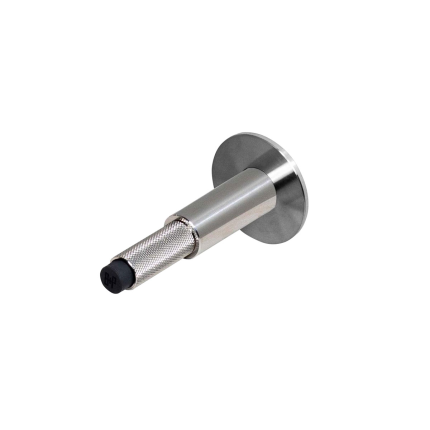 Buster and Punch Cross deurstopper wand RVS 96 mm