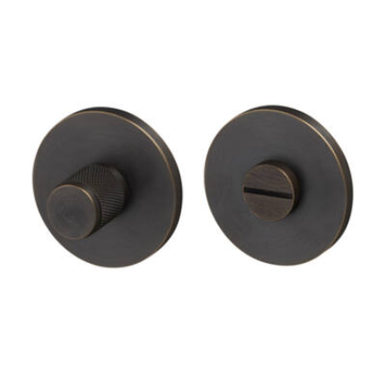 Buster and Punch Cross rond toiletgarnituur 57mm smoked bronze