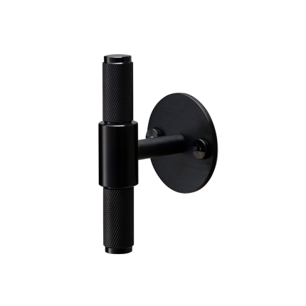 Buster and Punch Cross T-bar Plate meubelgreep 95 mm zwart