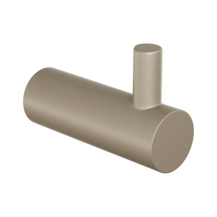 Champagne blend jas/handdoekhaak, 40x14 mm