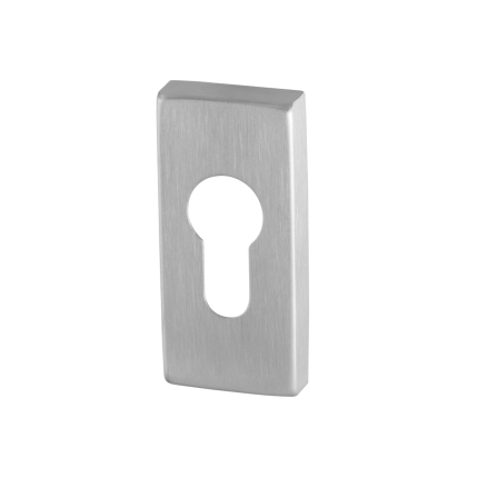 Cilinderrozet GPF0902.01 70x32x10mm RVS geborsteld