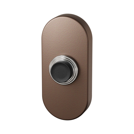 Deurbel GPF9826.A2.1104 bronze blend ovaal 70x32x10 mm