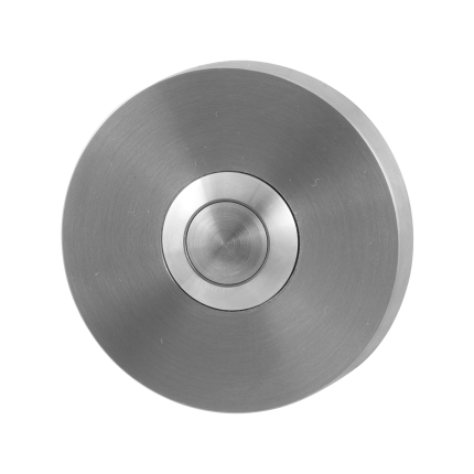 Deurbel GPF9827.09 rond 50x8 mm RVS geborsteld