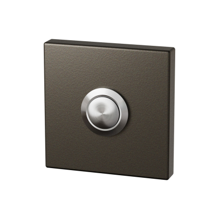 Deurbel 1102 Dark Blend Vierkant 50x50x8 mm GPF9827.A1