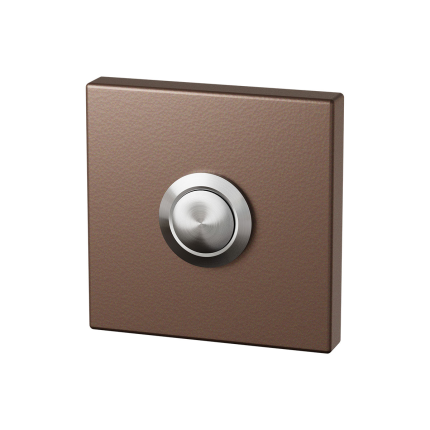 Deurbel GPF9827.A2.1102 Bronze blend vierkant 50x50x8 mm