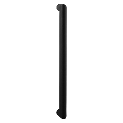 Deurgreep recht GPF19 20x420mm zwart