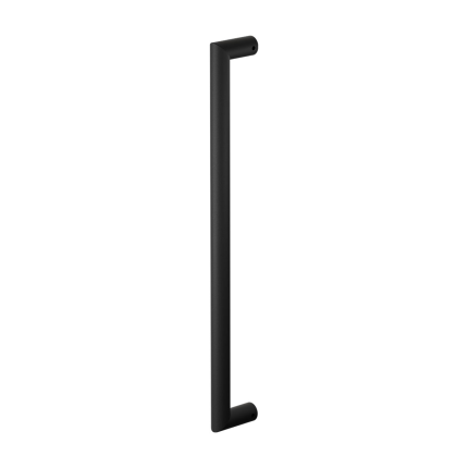 Deurgreep recht GPF19 25x350mm zwart