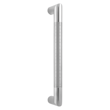 Deurgreep recht GPF70 25,4x300mm RVS gepolijst met RVS geborsteld