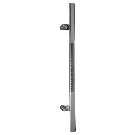 Deurgreep T-model GPF30 RVS gepolijst met RVS geborsteld