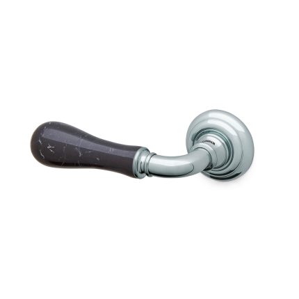 Deurklink op rozet Naxos 8011L chrome