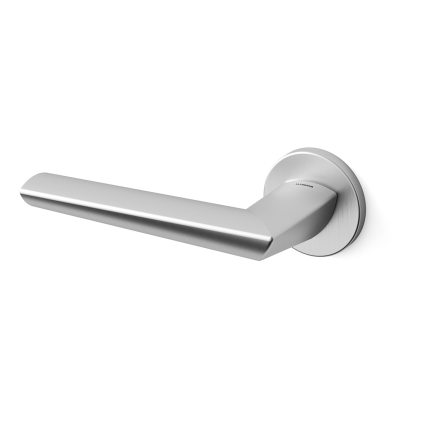 Deurkruk op rozet Isi 1081 satinchrome 51x6mm - linkswijzend