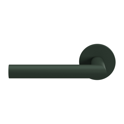 Deurkruk op rozet L-haaks model 19mm GPF115VRU4L gatdeel links Urban Jungle Moss