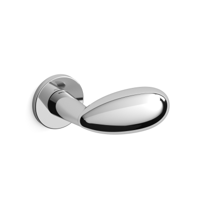 Deurkruk op rozet Led 1091 chrome 51x6mm