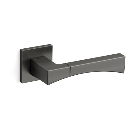Deurkruk op rozet Life 1171 grafiet 50x50mm