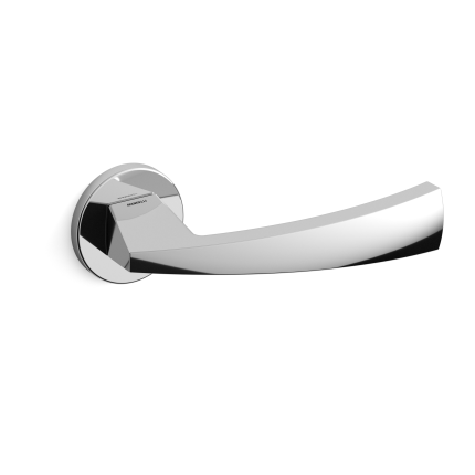 Deurkruk op rozet Mitos 1131 chrome 51x6mm - rechtswijzend