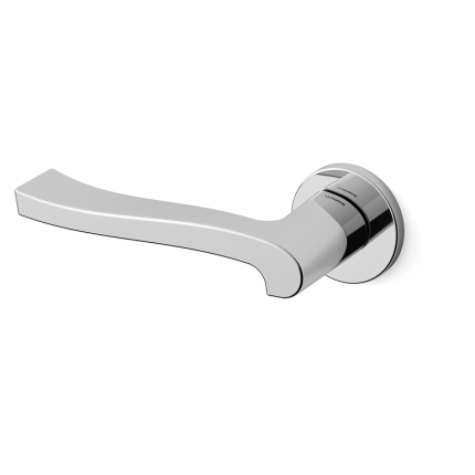 Deurkruk op rozet Ola 1071 chrome 51x6mm - linkswijzend