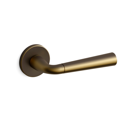 Deurkruk op rozet Special S91 mat brons 51x6mm
