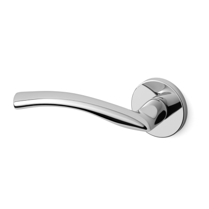 Deurkruk op rozet Zoom 351 chrome 51x6mm - linkswijzend