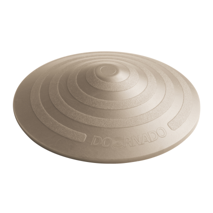 Deurstopper Doornado Mini Taupe 47x12 mm, per 2 stuks