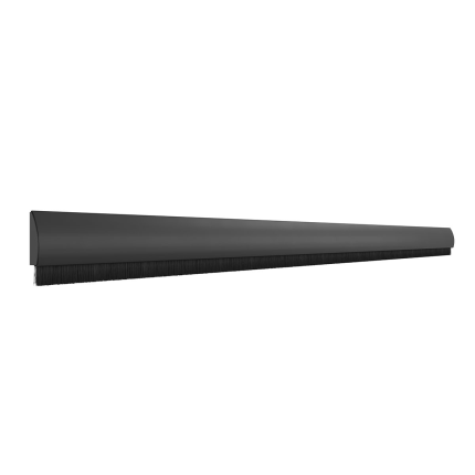 door-line tochtstrip opbouw met cover antraciet