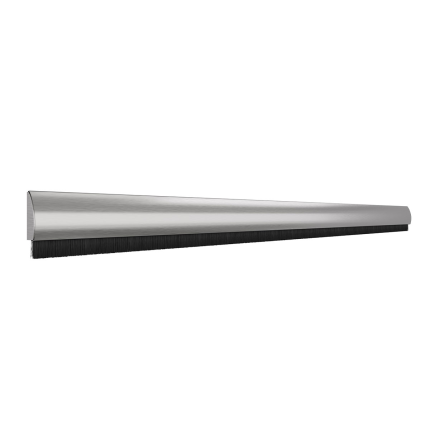 door-line tochtstrip opbouw met RVS cover
