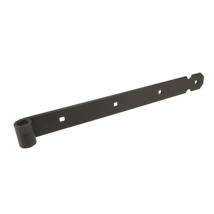 Duimheng met vierkante gaten zwart, 1200 mm