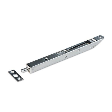 Dulimex bascule kantschuif RVS, 15 mm breed, afgeschuind rond geborsteld
