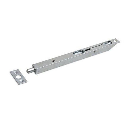 Dulimex bascule kantschuif staal, 17 mm breed, afgeschuind recht verzinkt