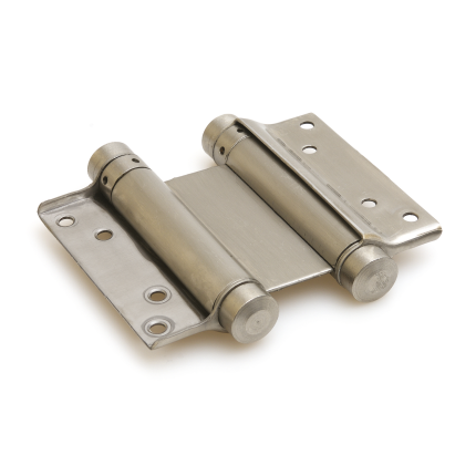 Dulimex bommerscharnier dubbelwerkend RVS, 100 mm lang