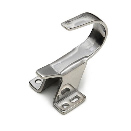 Dulimex DX sluithaak deuropvanger Justor tot max. 12 mm, zilvergrijs