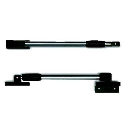 Dulimex DX telescopische raamuitzetter 525 - 845 mm, zwart-RVS finish