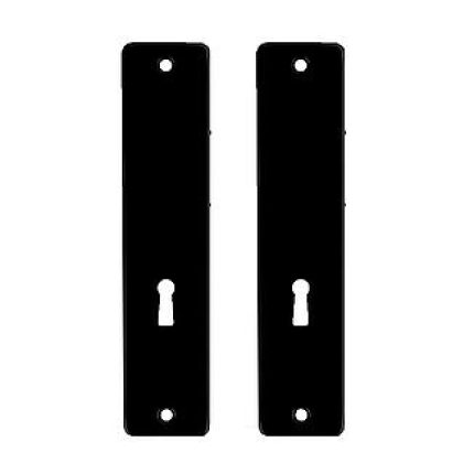 Dulimex kortschild 180x41x6,5 mm zonder krukgat BB56 zwart