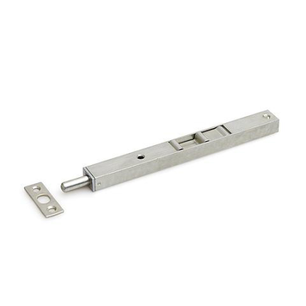 Dulimex pijpkantschuif staal, 20 mm breed, recht verzinkt