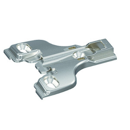 Face-Frame montageplaat met slobgat hoogteverstelling om aan te schroeven