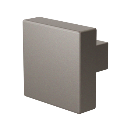 GPF vierkante deurknop 53x53x16 mm Mocca blend, draaibaar