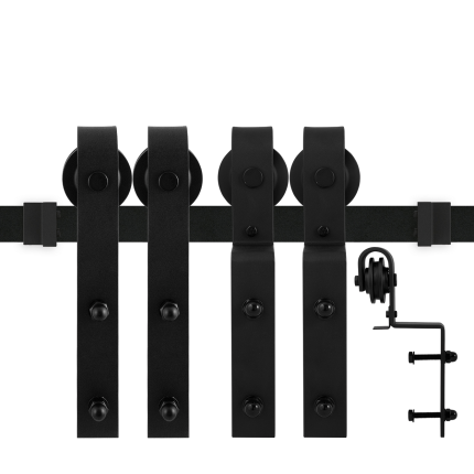 GPF0530.61 kastenwandsysteem Lanka zwart 220 cm