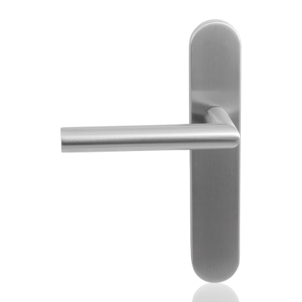 GPF1015.20L Toi deurkruk op langschild blind linkswijzend