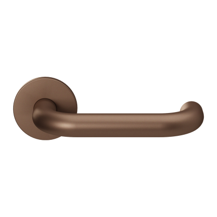 GPF105VRA2 Bronze blend U-model 19mm deurkruk op rozet 53x6mm rechtswijzend