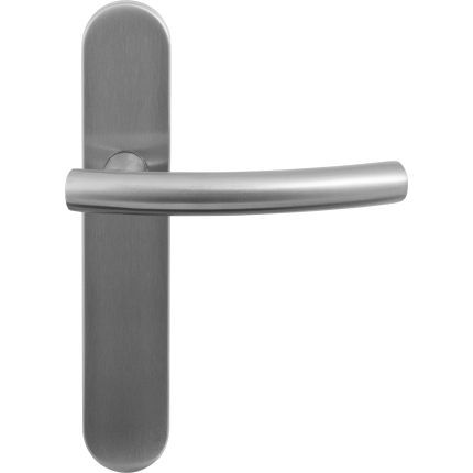 GPF1095.20 Motu deurkruk op langschild blind
