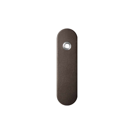 GPF1110.A1L kortschild afgerond blind linksdraaiend Dark blend