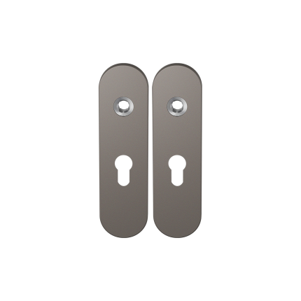 GPF1110.A3 kortschild afgerond PC55 Mocca blend