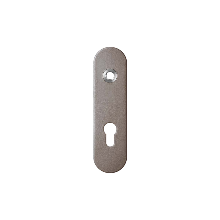 GPF1110.A3L kortschild afgerond PC72 linksdraaiend Mocca blend