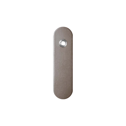 GPF1110.A3R kortschild afgerond rechtsdraaiend Mocca blend
