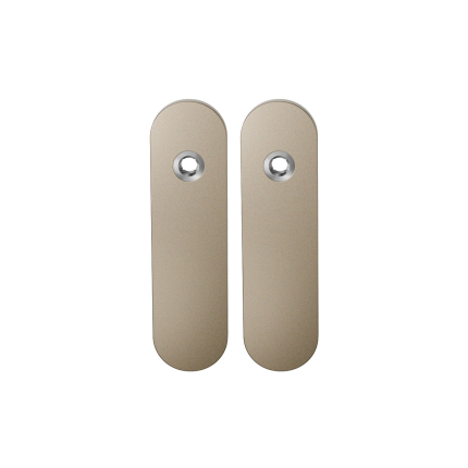 GPF1110.A4 kortschild afgerond blind Champagne blend