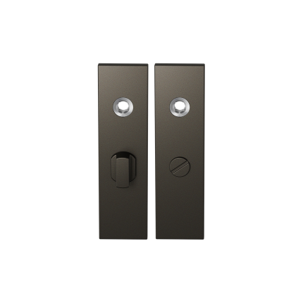GPF1115.A1 kortschild rechthoekig WC57/8 grote knop Dark blend