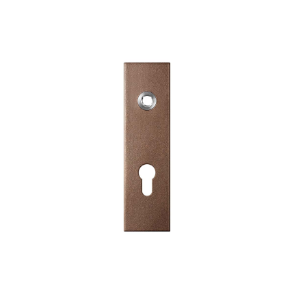 GPF1115.A2L kortschild rechthoekig PC72 linksdraaiend Bronze blend