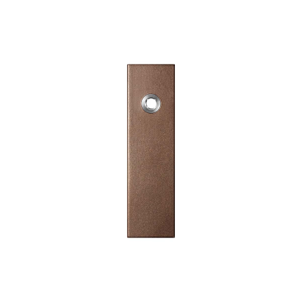 GPF1115.A2R kortschild rechthoekig blind rechtsdraaiend Bronze blend