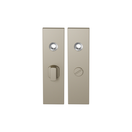 GPF1115.A4 kortschild rechthoekig WC55/8 grote knop Champagne blend